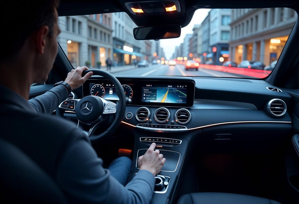 Navigation per Sprache: Google KI im Mercedes